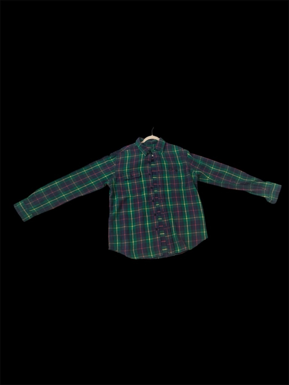 Ralph Lauren Polo Country Plaid Flannel Shirt Sz large